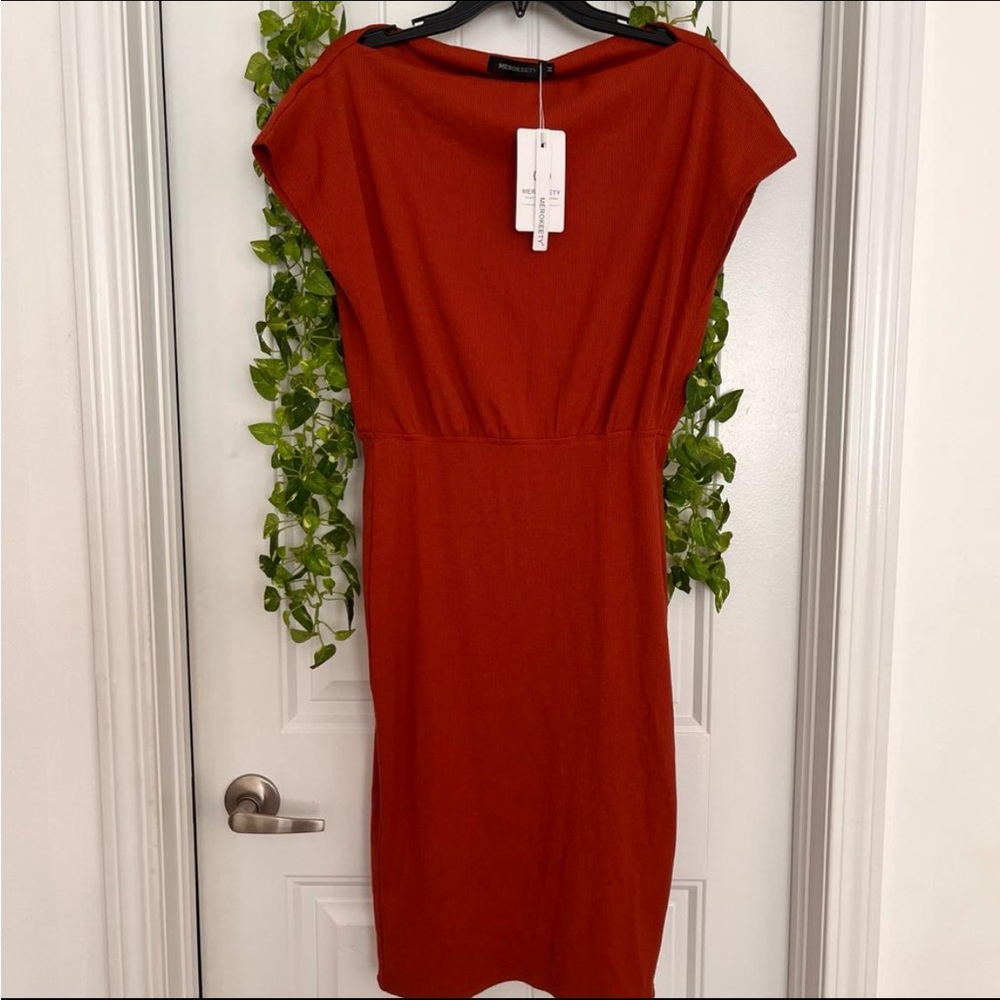 Burnt Orange Dress